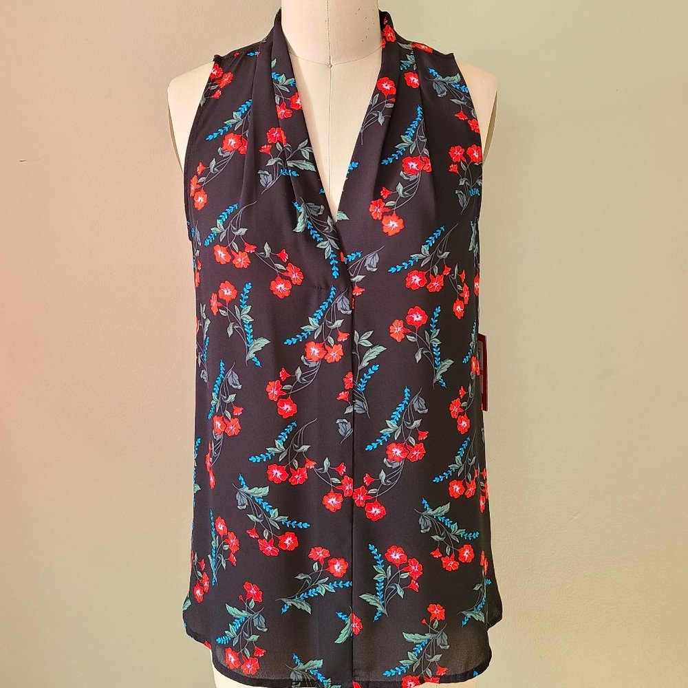 Vince Camuto Floral Blouse